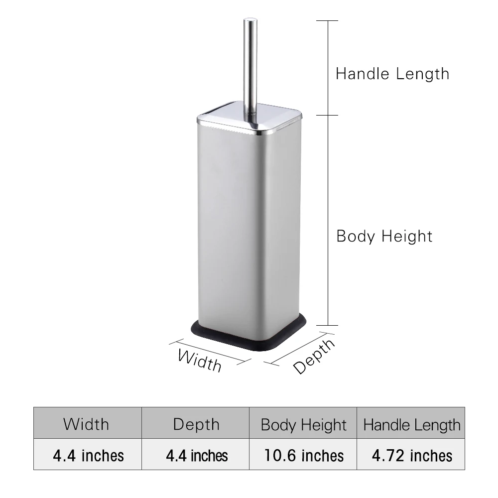 Smartbin металлическая нержавеющая PP пластиковая щетка для унитаза набор кистей