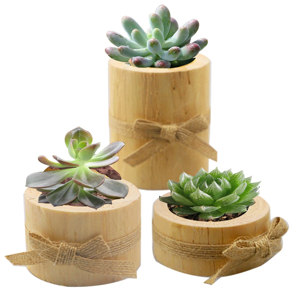 

Wooden Tree Trunk Candle Holder DIY Vintage Craft Home Decoration Light Candlestick Succulent Flowers Pot For Weddings Bathrooms