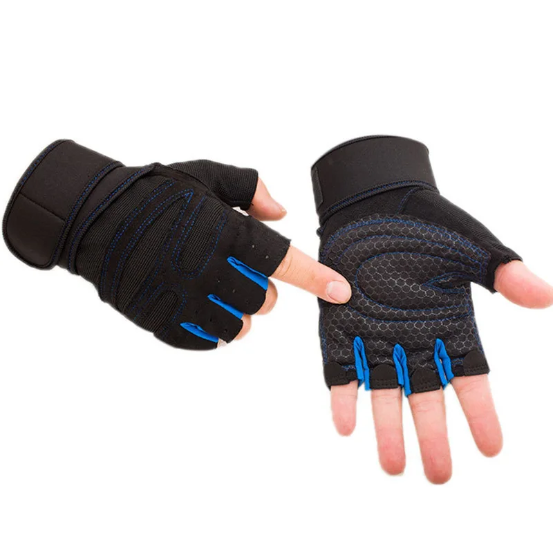 

Gym Gloves Fitness Weight Lifting Gloves Body Building Training Sports Exercise Sport Workout Glove for Men Women M/L/XL