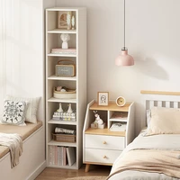 louis fashion nightands bedside table bedroom furniture modern simplicity cabinet lockers domestic simple wooden white