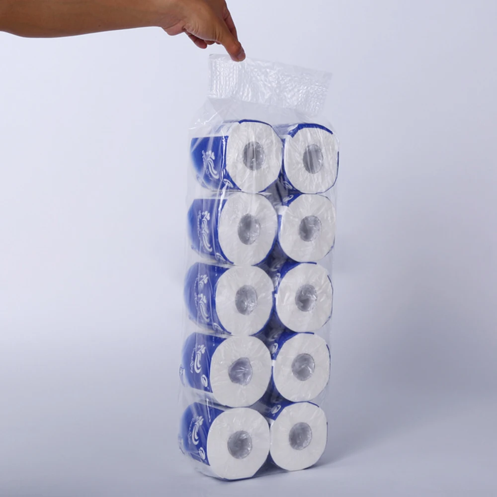 10 рулонов 3ply туалетная бумага пустотелая Замена рулонная чистая предотвращает