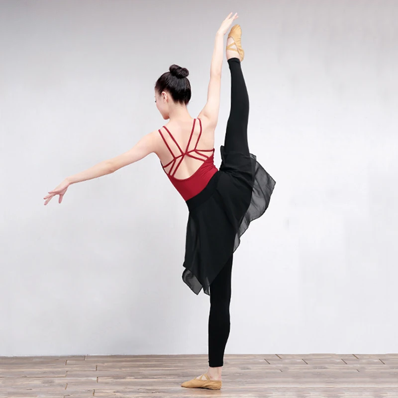 Женская шифоновая юбка для фитнеса и йоги|Балет| |