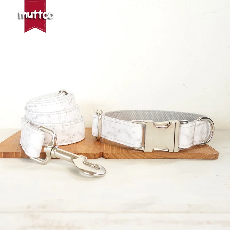 Комплект собачий ошейник MUTTCO на заказ аксессуар для домашних животных 5 размеров