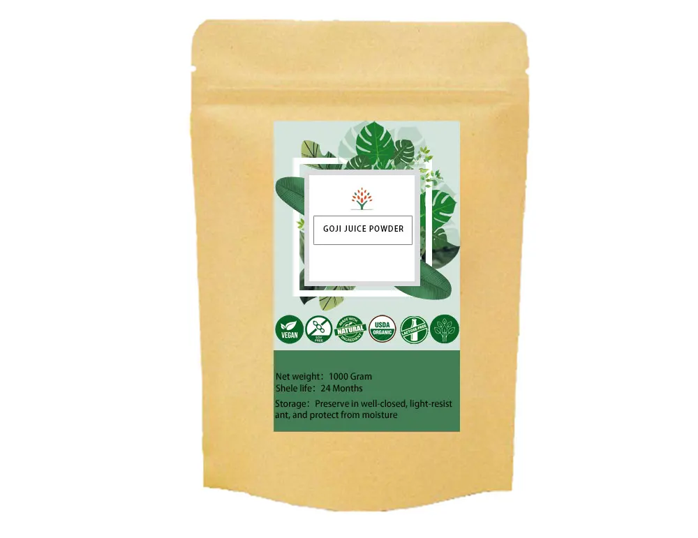 

Fresh Dried Organic Goji Berry Juice Powder Natural Chinese Wolfberry Powder