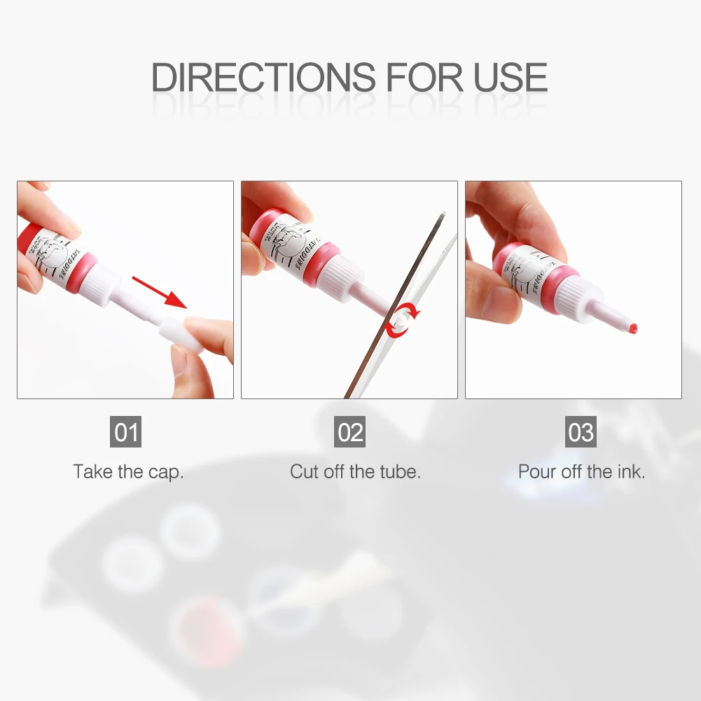 

Tattoo Kit With Inks Wrap Coils Tattoo Gun Machines Grips Needles Power Supply Tattoo Kit For Beginner Accessories Set