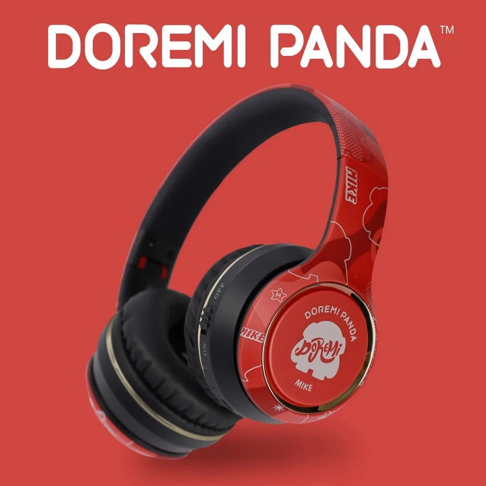 Беспроводная Bluetooth гарнитура в стиле панды наушники с шумоподавлением HD микрофон