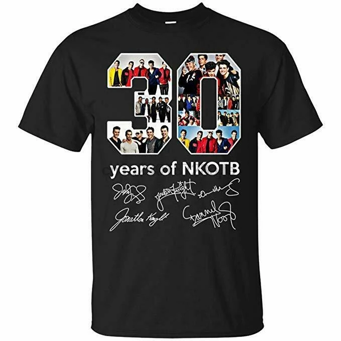 Новая детская футболка на 30 лет NKOTB Lovers мужская и женская унисекс|Мужские