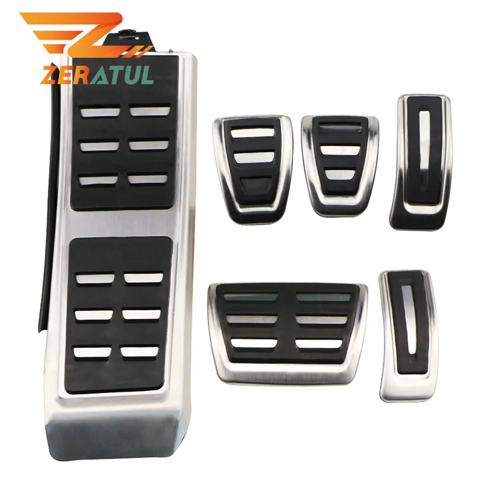 Автомобильные педали для Audi A4 B8 S4 RS4 Q3 A5 S5 RS5 8T Q5 8R SQ5 A6 C7 A7 S7 S6 4G A8 S8 A8L 4H AT MT топливный