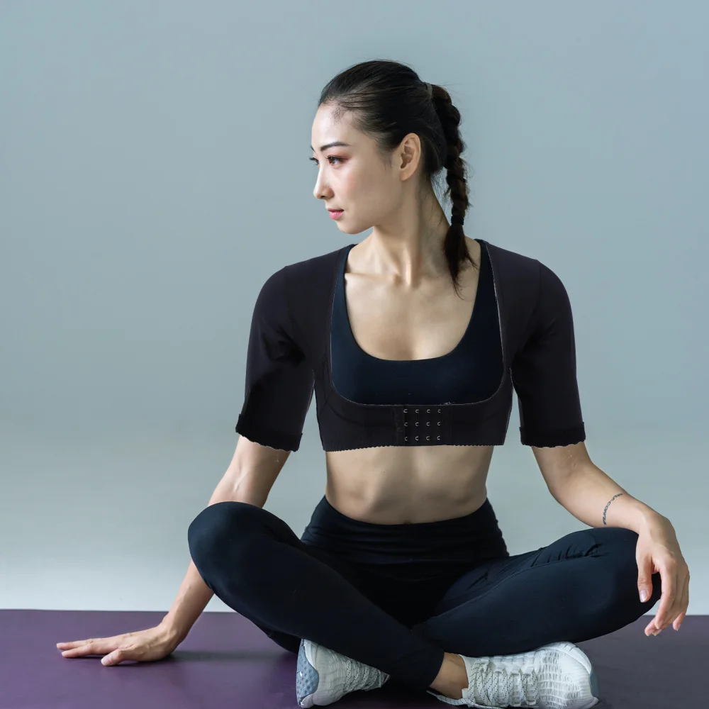 

Upper Arm Shaper Sleeves Humpback Posture Corrector Tops Shapewear