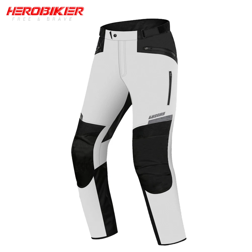 

LYSCHY, водонепроницаемые мотоциклетные штаны для мужчин, для езды на мотоцикле, Chaqueta, зимние мотоциклетные штаны, защитные штаны для мотоцикл...