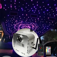 twinkle optic fiber lights lamp star ceiling kit bluetooth app control starry car roof led light kid room rgbw 32w wapp new rf