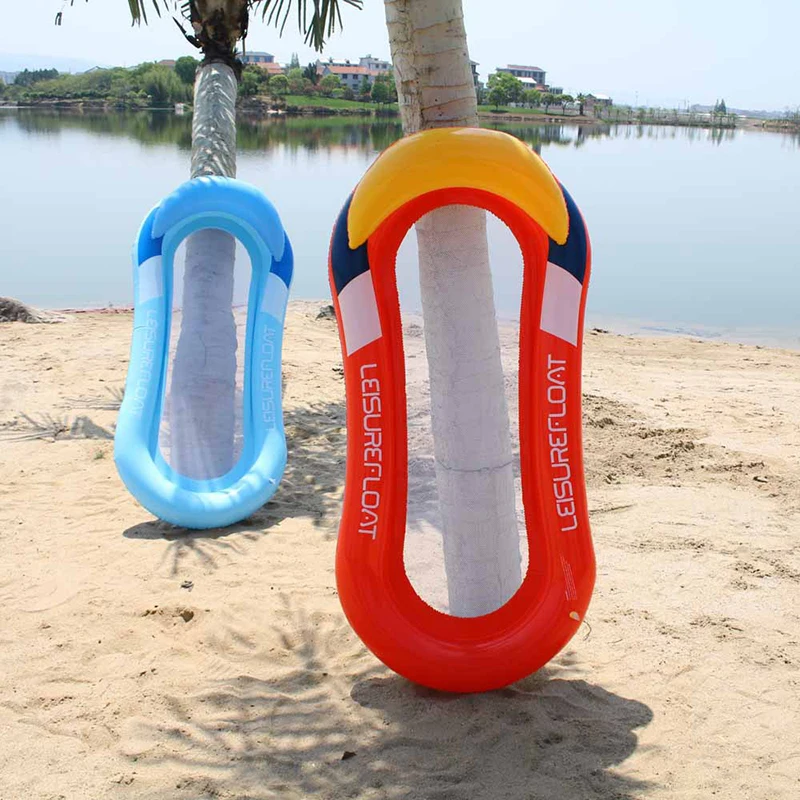 

Inflatable Floating Water Hammock Foldable Lounge Summer Swimming Bed Chair Air Mattresses Swimming Tool Party Beach