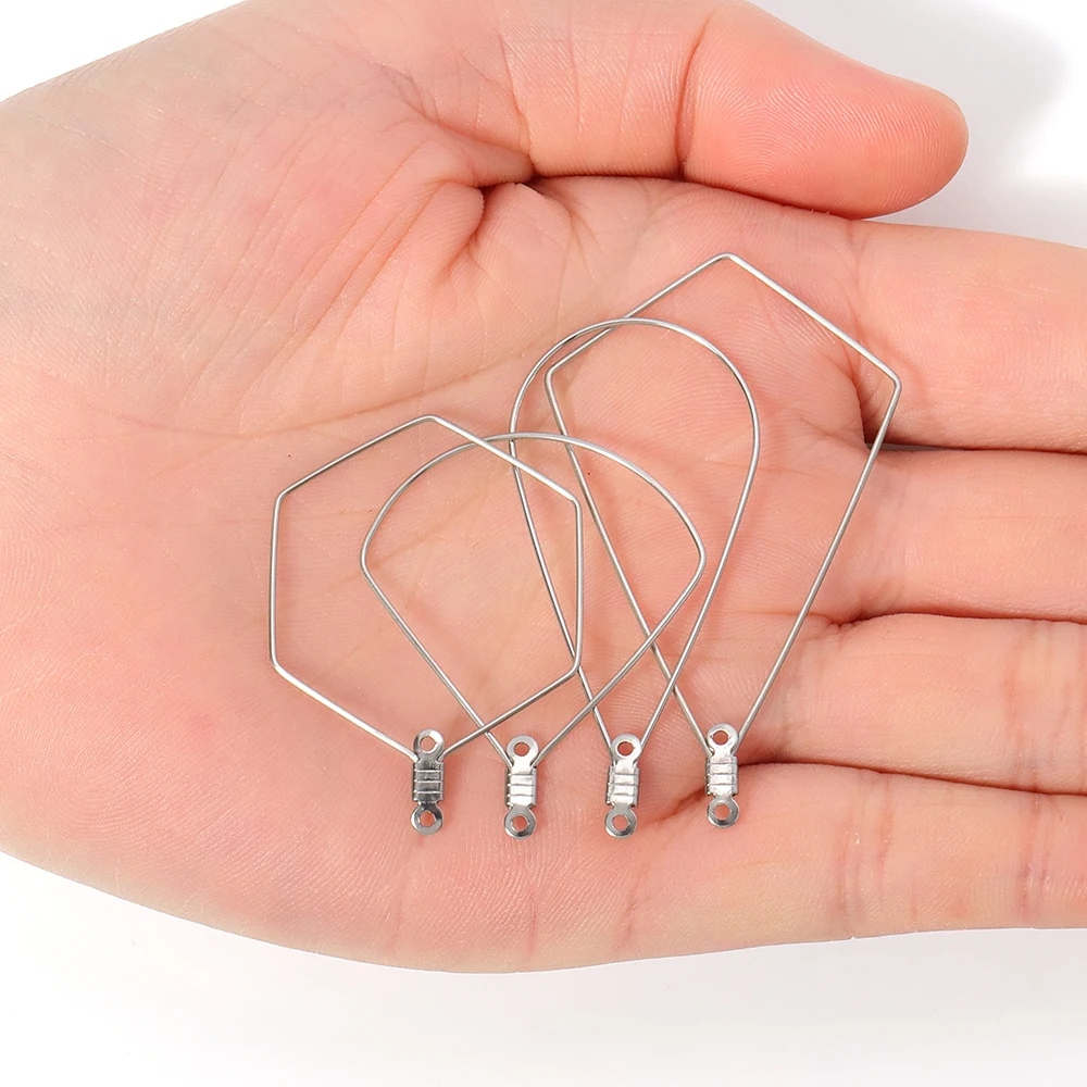 20 шт. подвески-петли для сережек из нержавеющей стали | Украшения и аксессуары