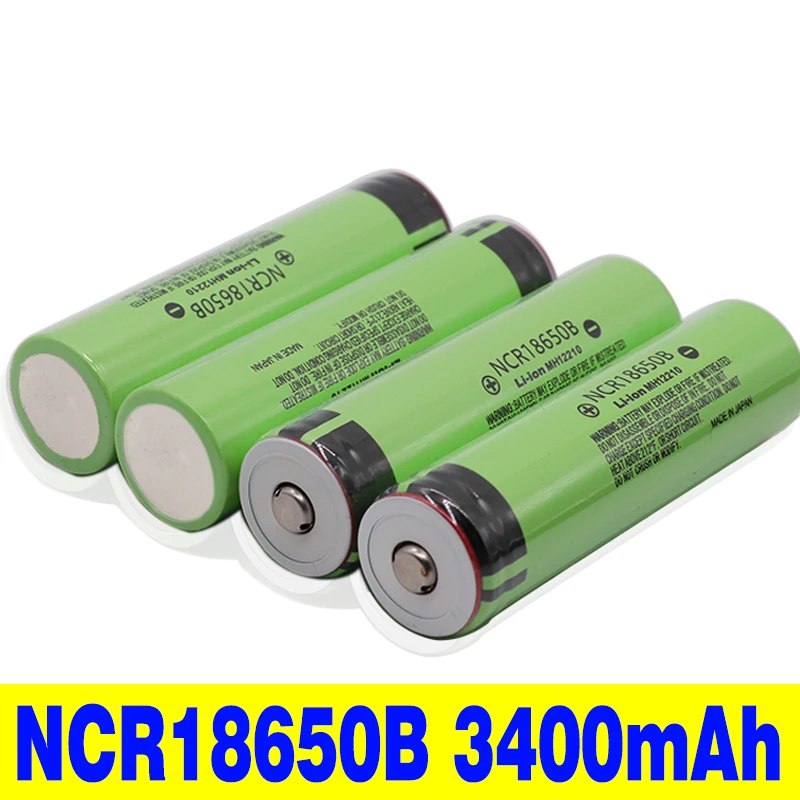 NCR18650B 3,7 v 3400 mAh 18650 литиевая аккумуляторная батарея для Panasonic фонарик батареи