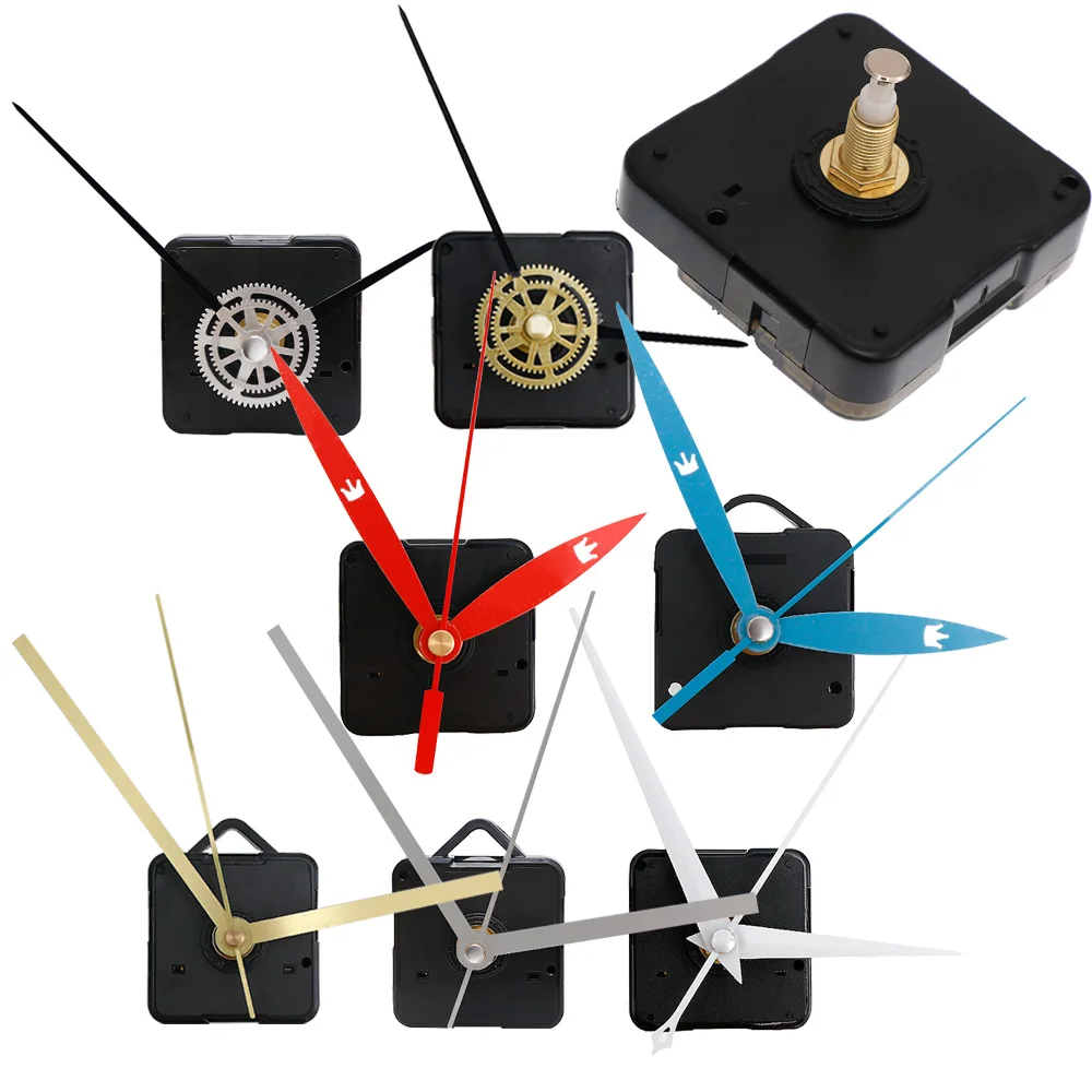 Горячая Распродажа 7 видов бесшумных больших настенных часов кварцевый механизм