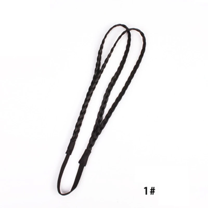 Повязки Для Волос Твист оплетка эластичная Регулируемая легкая одежда для