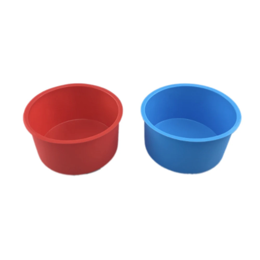 Круглая силиконовая форма для тортов 4 дюйма формы выпечки торта мусс мороженое