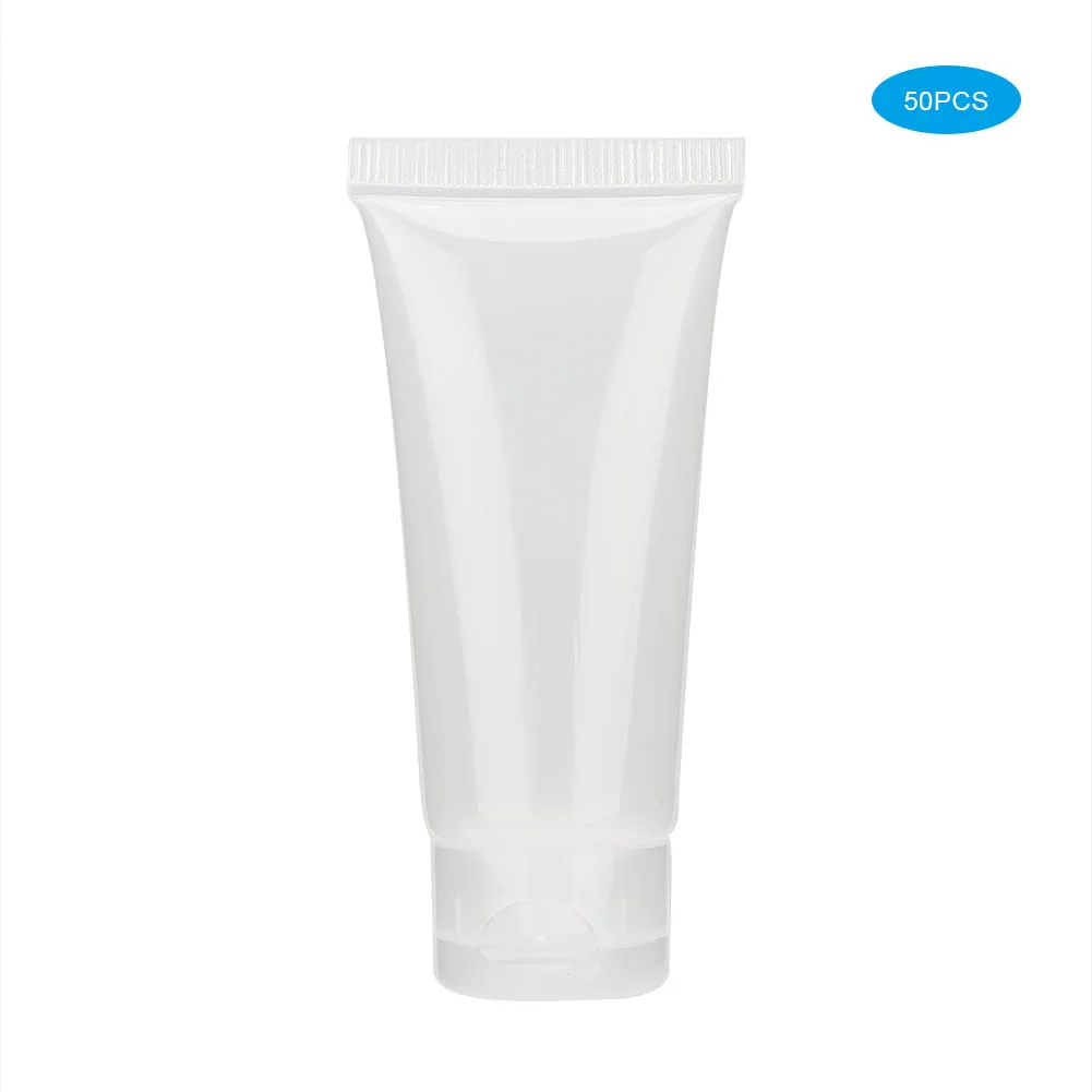 

20ml Portable Empty Squeeze Plastic Bottle Shampoo Shower Gel Lotion Travel Tube