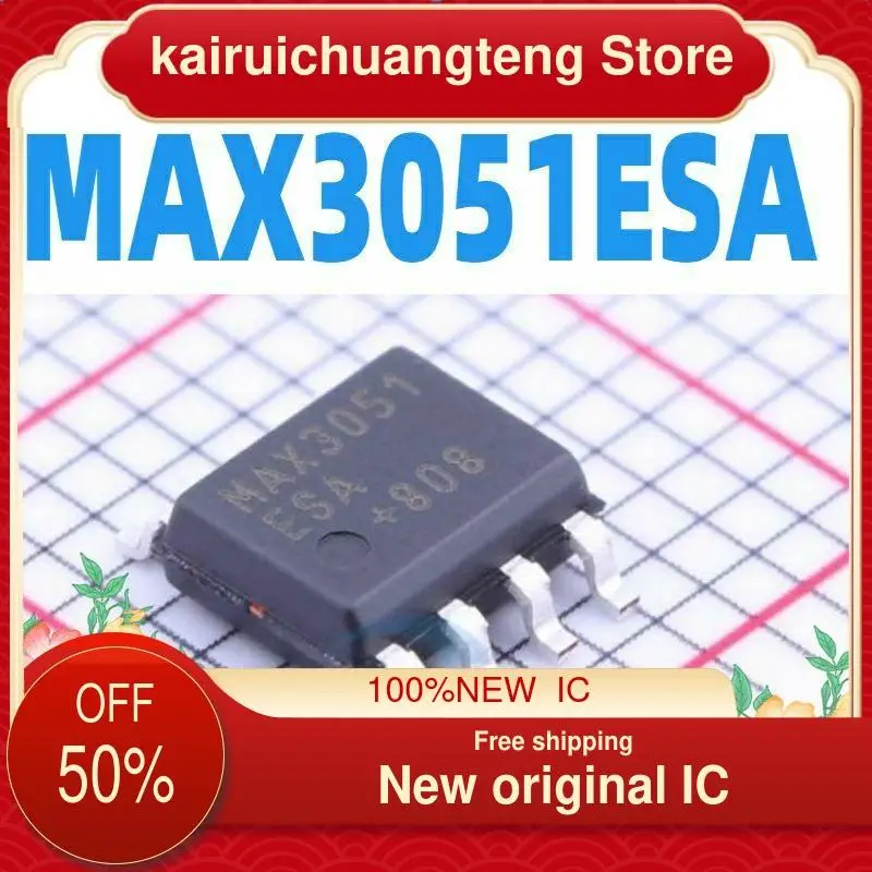 

(1 шт.) MAX3051ESA MAX3051ESA + T nuevo original