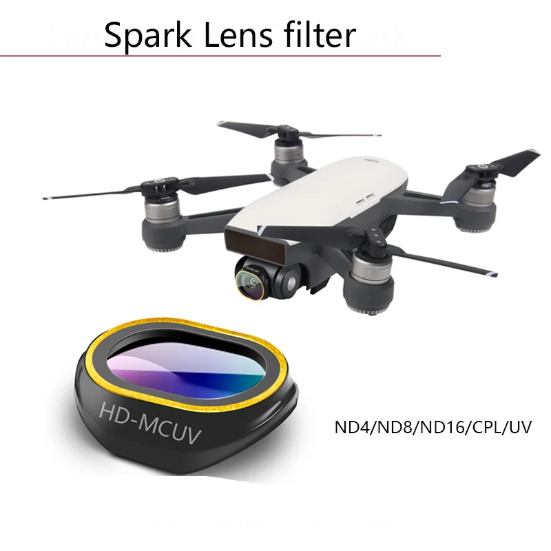 Фильтр для объектива DJI Spark Drone фильтр камеры аксессуары HD с многослойным