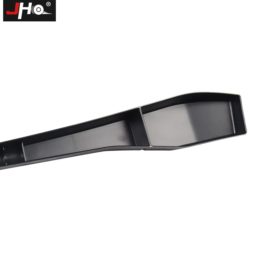 

JHO Side Gear Cup Holder Panel Storage Tray Car Organizer Container For Ford F150 Raptor 2015-2020 2019 2018 2017 16 Accessories