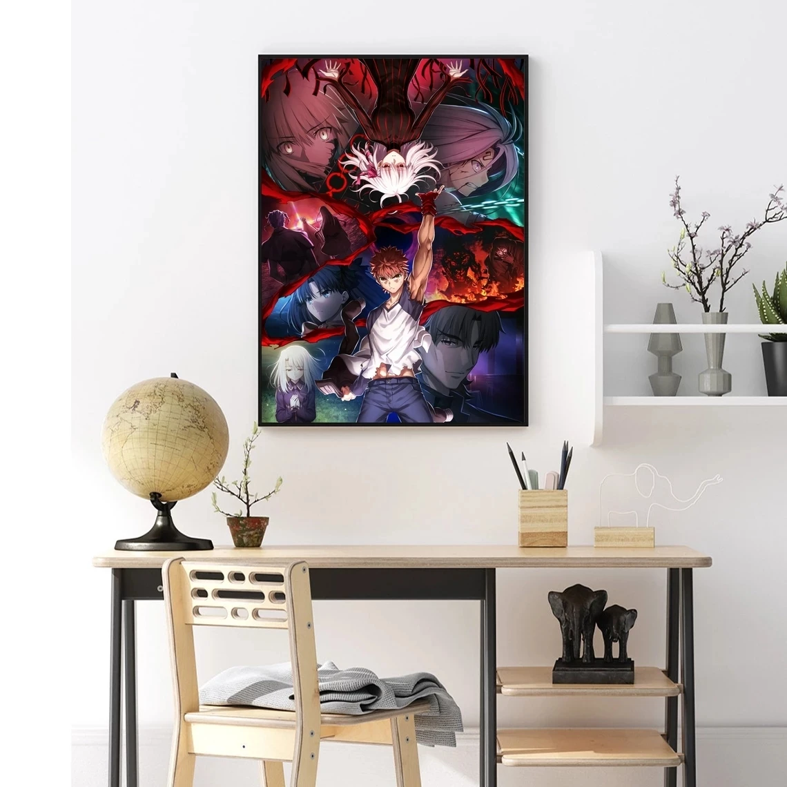 

Fate Stay Nightheaven's Feel Anime Poster Prints And Unframed Canvas Prints Home Decoration Painting No Frame