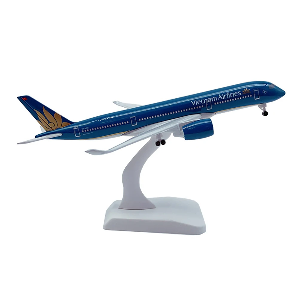 20 см самолет Airbus Vietnam Airlines A350 сплав с колесом модель игрушки Дети подарок для