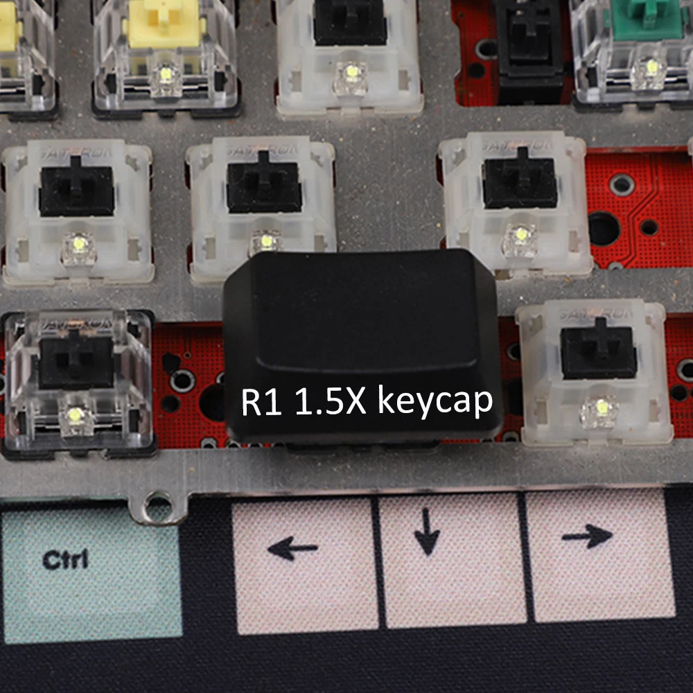OEM профиль R1 1.5x 1.75x 2x красочные колпачки для Cherry Mx Переключатель Механическая
