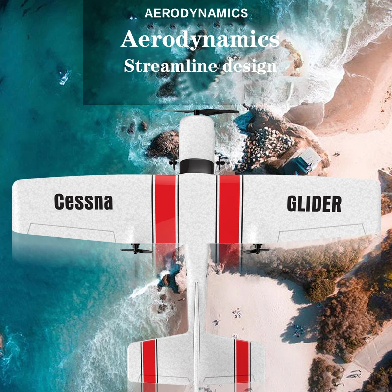 

Original Z53 remote control glider EPP foam Cessna fixed wing built-in 6-axis gyroscope remote control aircraft