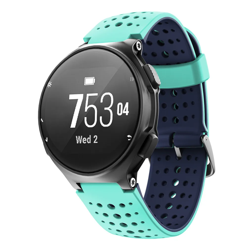 Ремешок силиконовый для смарт-часов Garmin Forerunner220 230 235 620 630 735XT 22 мм | Электроника