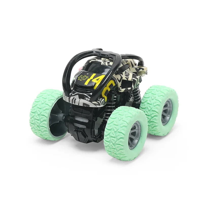 

Mini Inertial Off-Road Vehicle Pullback Children Toy Car Plastic Friction Stunt Car Juguetes Carro For Birthday Gifts Kids Toys