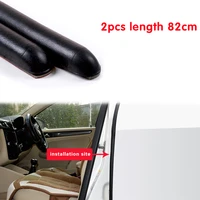 2pcs car door rubber seal strip filler car door weatherstrip for b pillar protection sealant strip sealant for auto door seal