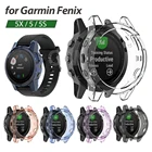 Защитный чехол для Garmin fenix 5 5S 5X, тонкий бампер из ТПУ для смарт-часов Garmin fenix5 5S 5X Plus
