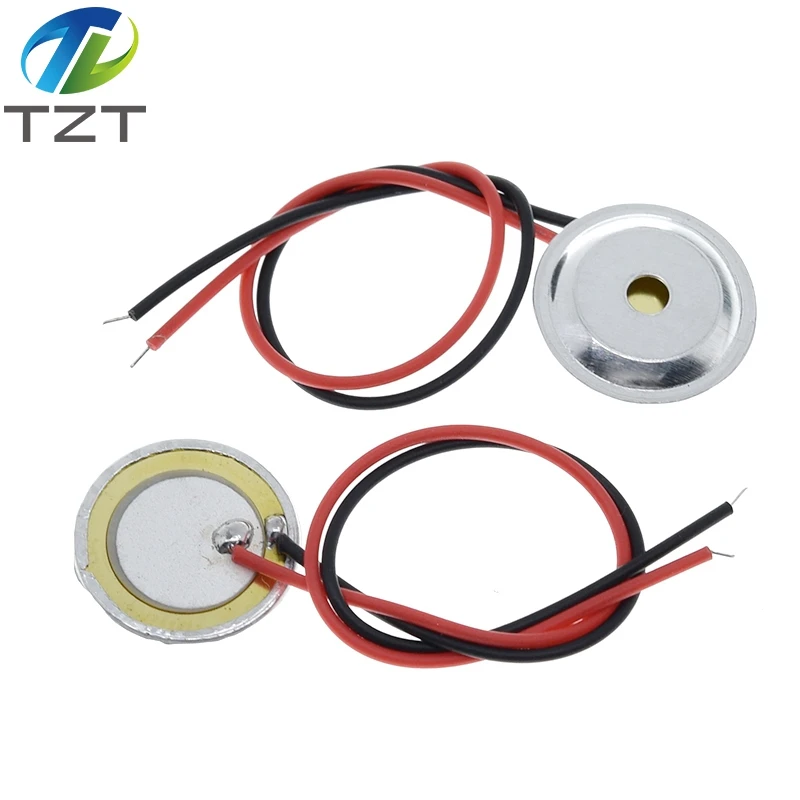 10 шт. пьезоэлектрическая пьезокерамическая пластина пластины диаметром 15 мм для