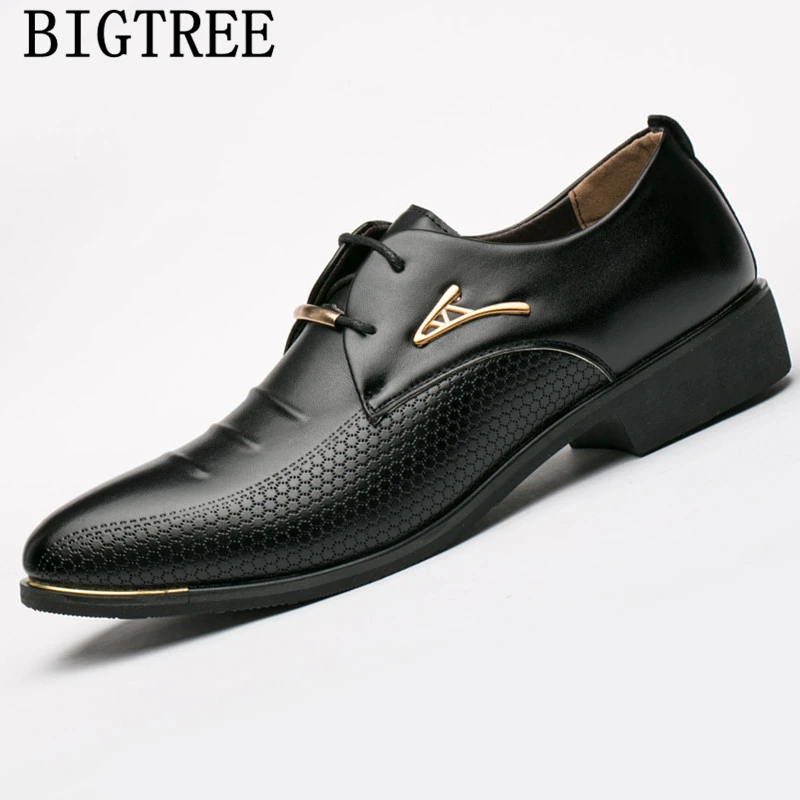 

Luxury Men Dress Shoes Leather Office Shoes Men Classic 2023 Men Oxford Shoes Plus Size Dress Zapatos De Hombre De Vestir Formal