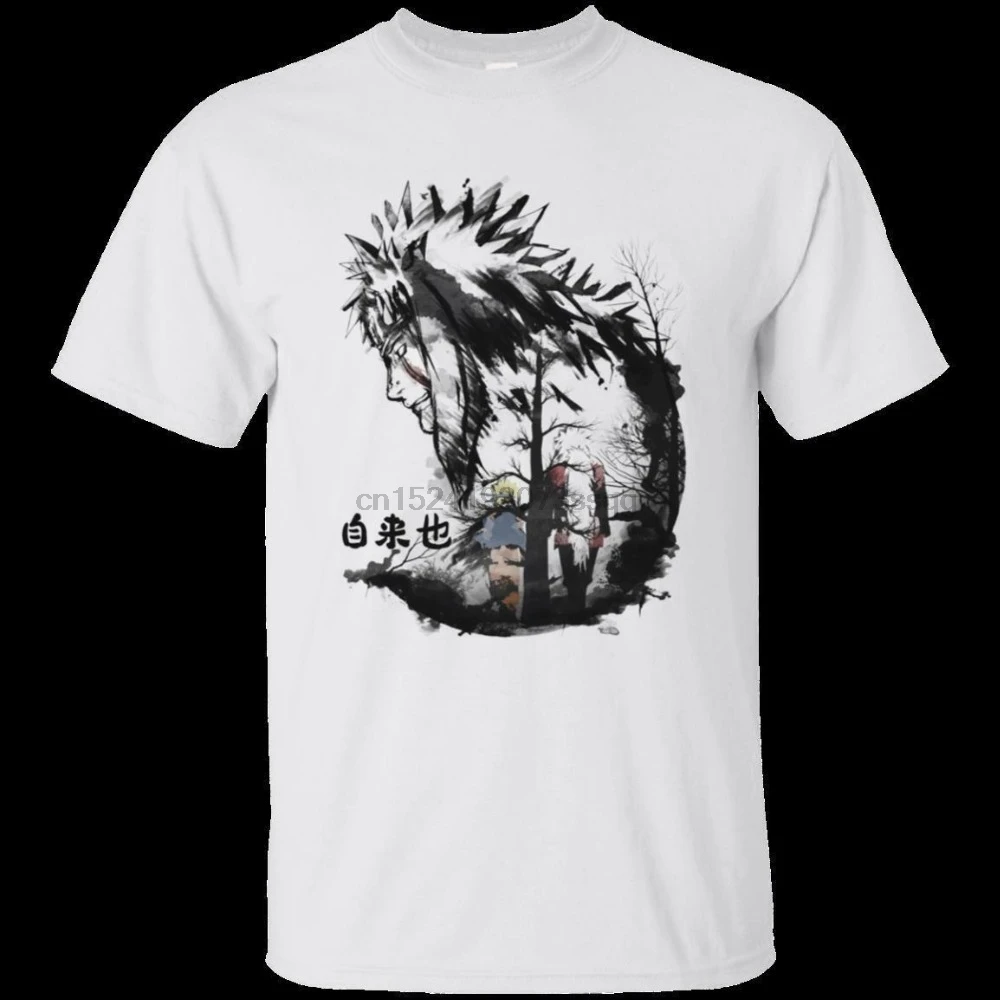 Мужские Джирайя и 1 героя аниме Наруто Цвет комплект из черной кофты с длинным