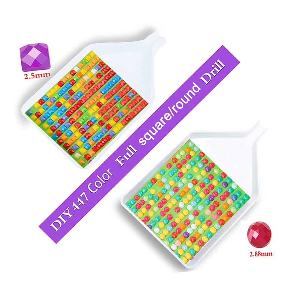 Needlework full rhinestones DIY 5D Diamond painting Sets For Embroidery kit Full embroidery Flowers Cross-Stitch Home Decoration |
