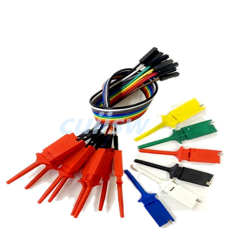 Зажим для кабеля 200 мм 10 шт. желтый/красный/черный/зеленый | Строительство и ремонт