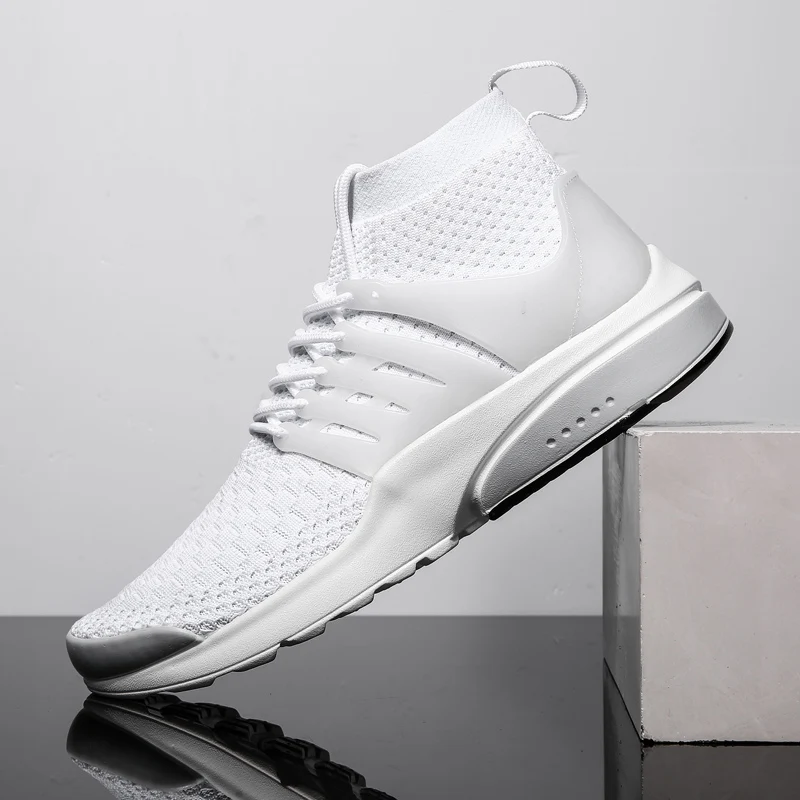 Кроссовки для отдыха распродажа черные дышащие спортивные белые хит продаж