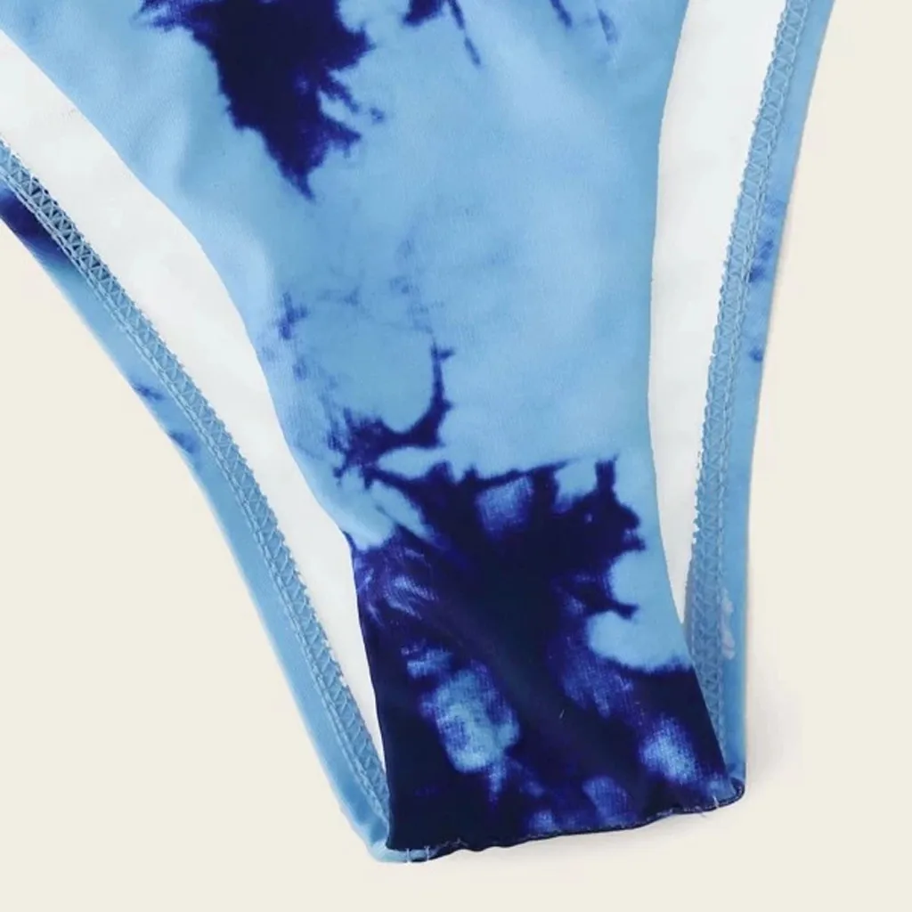 Женский купальный костюм ming Бразильский бикини сексуальный топ с принтом в виде