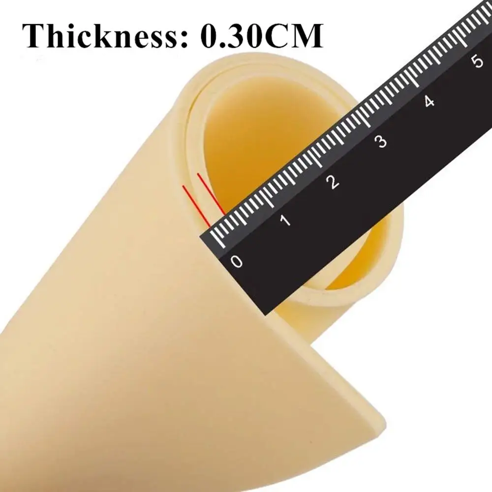 3PCS 15*15cm Thick Silicone Blank Tattoo Practice Skin Pads Double Sides Fake for Beginners Microblading | Красота и здоровье