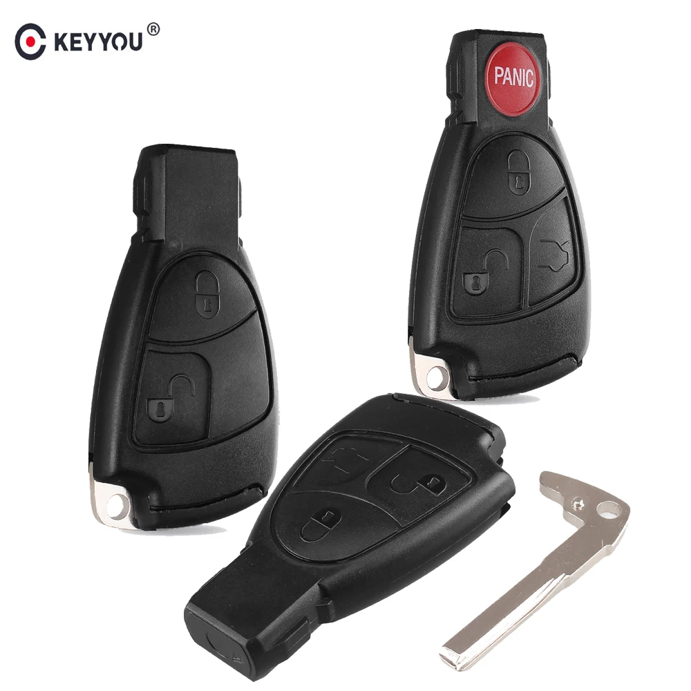 Умный автомобильный пульт дистанционного управления KEYYOU чехол для ключа Mercedes Benz