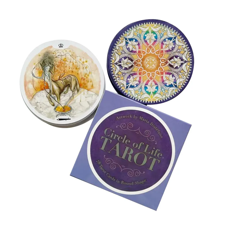 

Circle Of Life Tarot English Version The Herbcrafter's Tarot Deck Game Board Oracle Cards Famlily Party Playing card