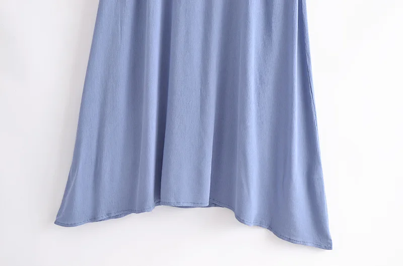 

Elegant Boho Straight Dress Summer new holiday V-neck linen texture long dress For womens casual dress High Street vestido