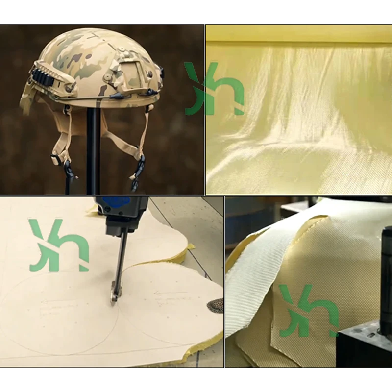 Кевлар 1500D 200G простая арамидная ткань пуленепробиваемый жилет армирование