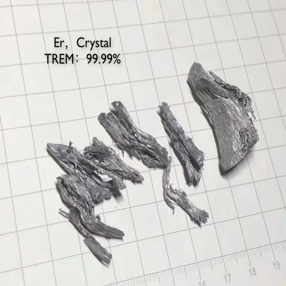 

Erbium Er 4N High Purity 99.99% Beautiful Crystals