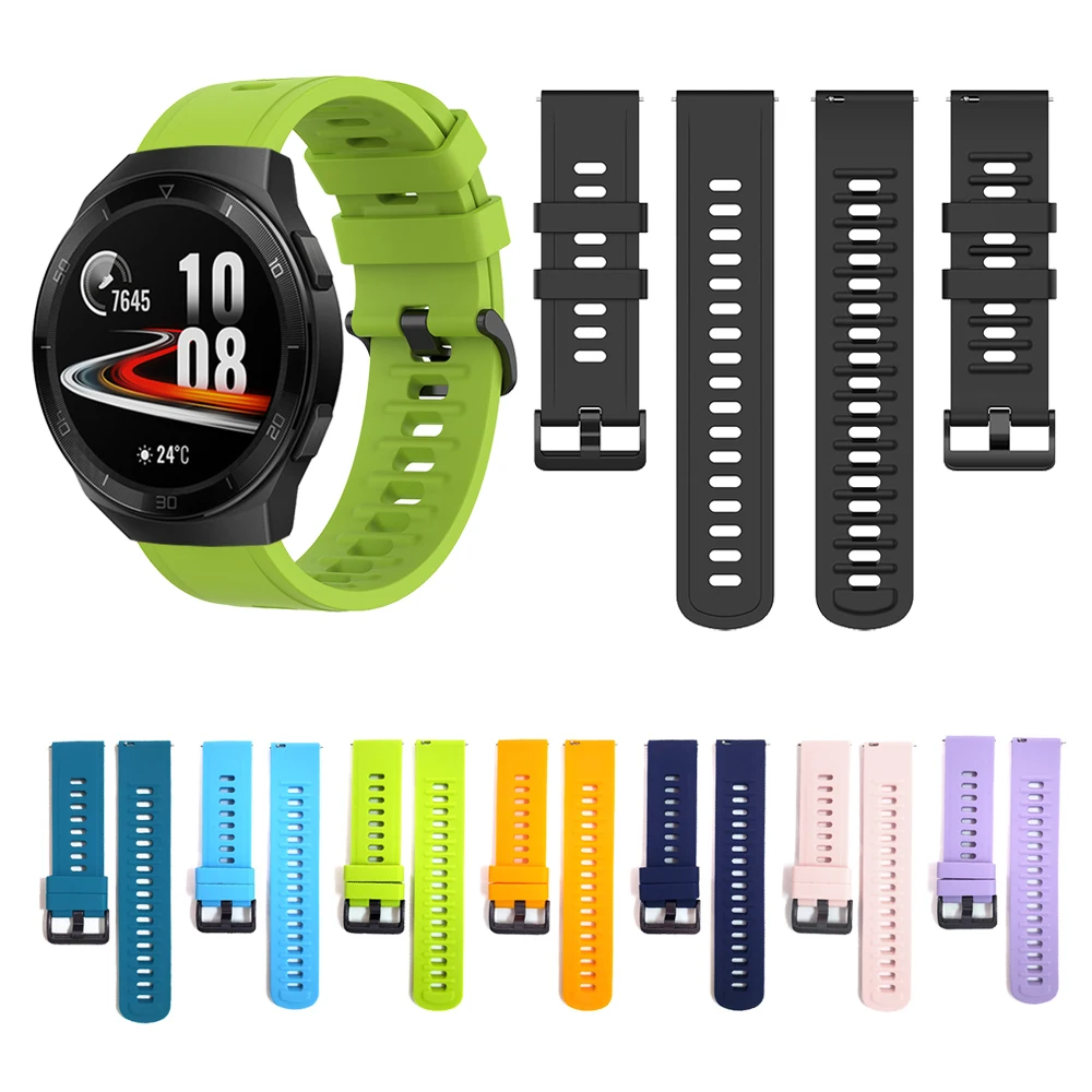 

Replaceable accessories Watchband For HUAWEI WATCH GT 2e Strap Silicone Wrist Band For HUAWEI GT2E Sport Belt Bracelet