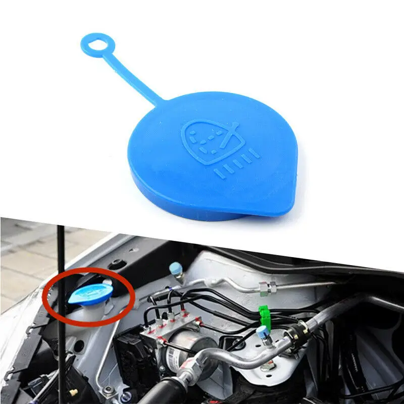 

1pc Blue Windshield Washer Bottle Cap Lid Cover Windshield Washer Practical Wiper Accessories For Honda Accord Civic CRV CRX