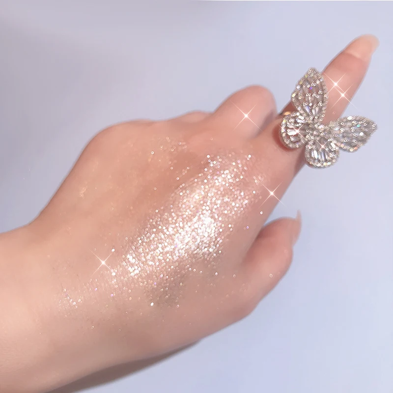 

TEAYASON Multi-colors Diamond Liquid Eyeshadow Natural Long Lasting Waterproof Eye Shadow Shiny Glitter Pearl Eye Shadow TSLM1