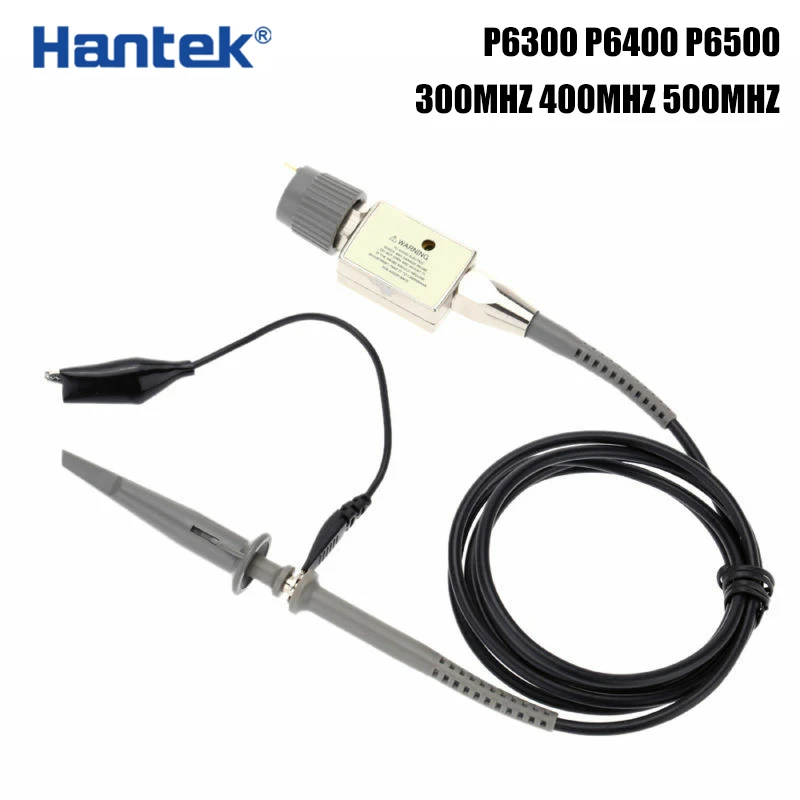 

Hantek P6300 P6400 P6500 10:1 probe passive oscilloscope high frequency voltage probe, suitable for BNC interface oscilloscope